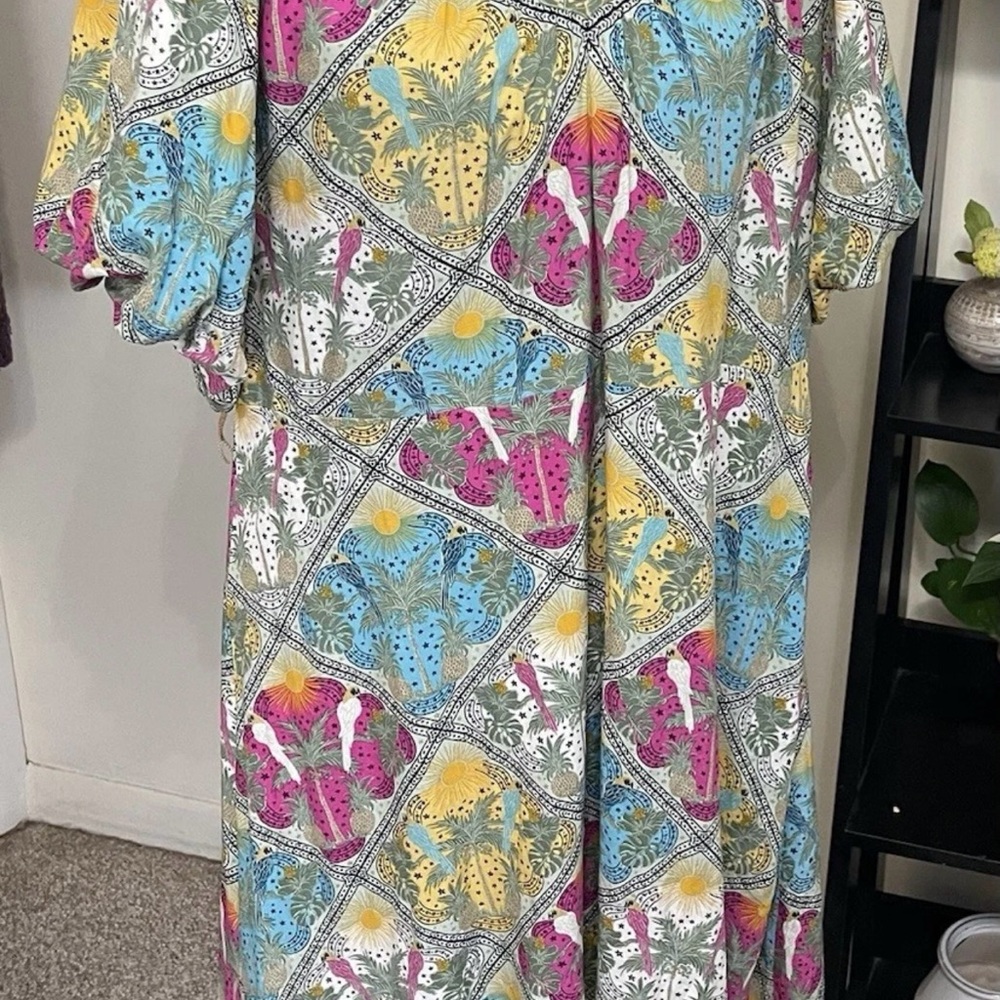 Colorful Patterned Women's Dress NWT